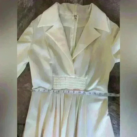 🔥🔥🔥Vintage/authentic/rare Exquisitely Handmade Maxi Dress in Buttercup Yellow - Picture 9 of 10